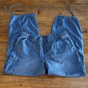 Sincerely Jules Blue Denim Joggers